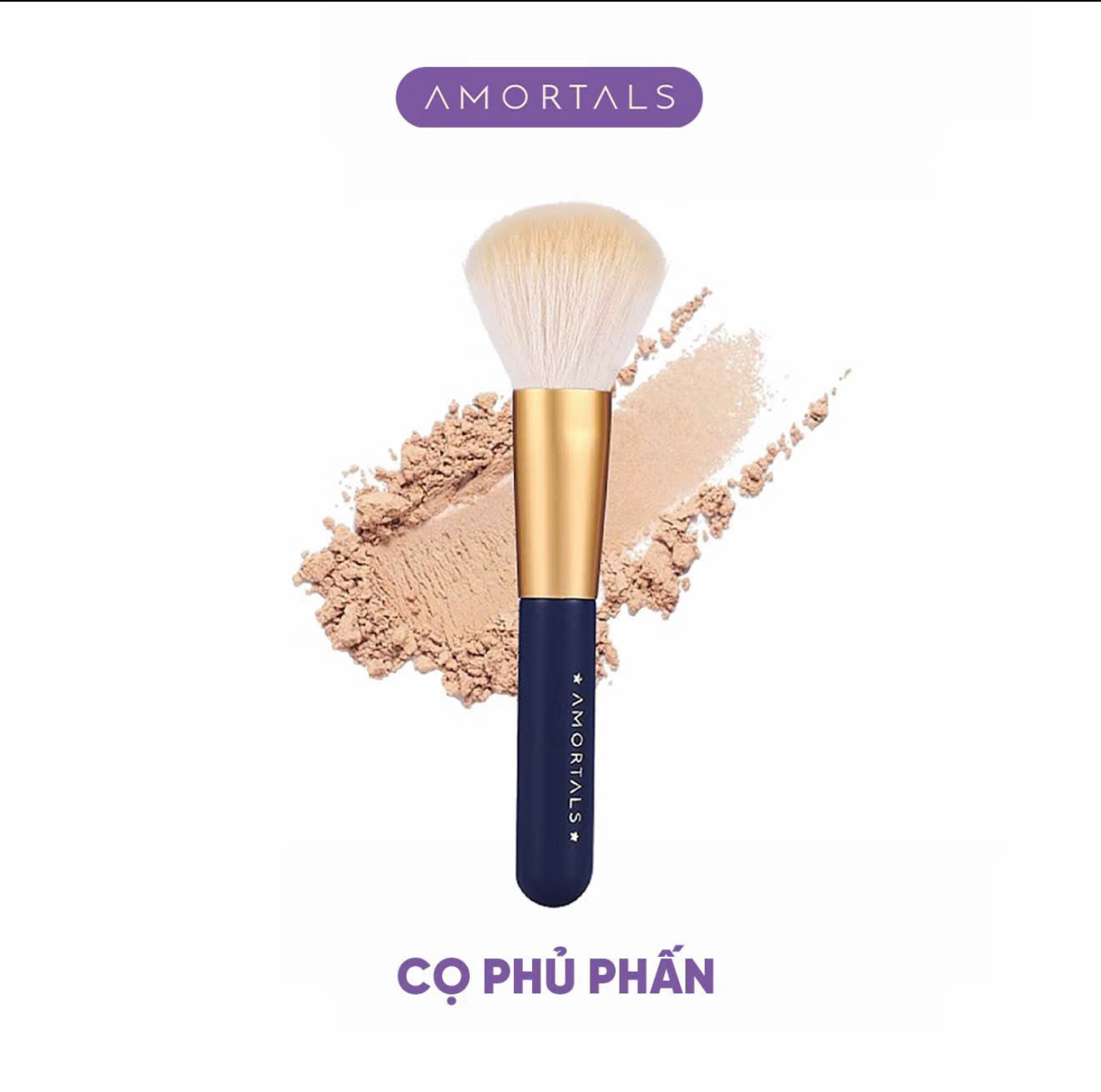 Cọ Phủ Phấn Amortals Cọ Trang Điểm Phấn Phủ Phấn Má Hồng