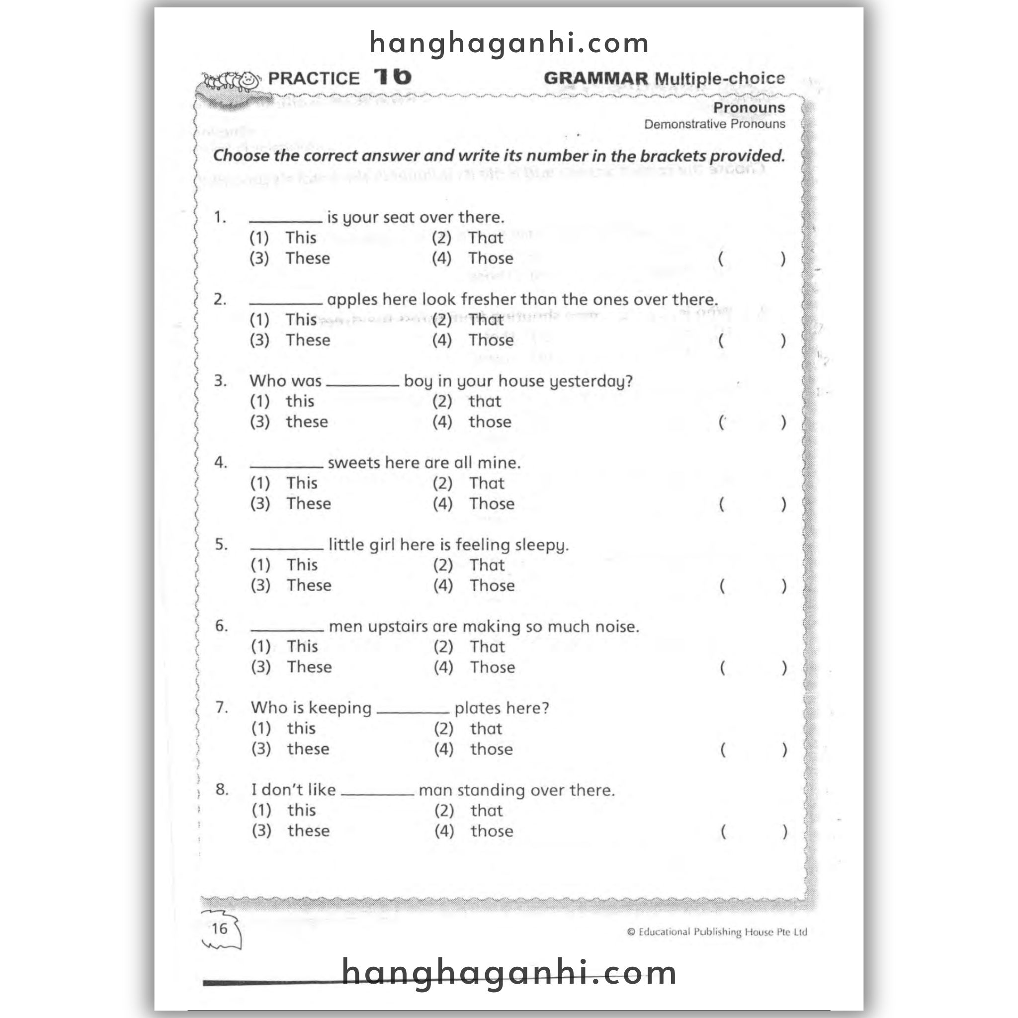 Complete Practice Book for Grammar, Vocabulary & Comprehension Primary 1_thumbnail_5