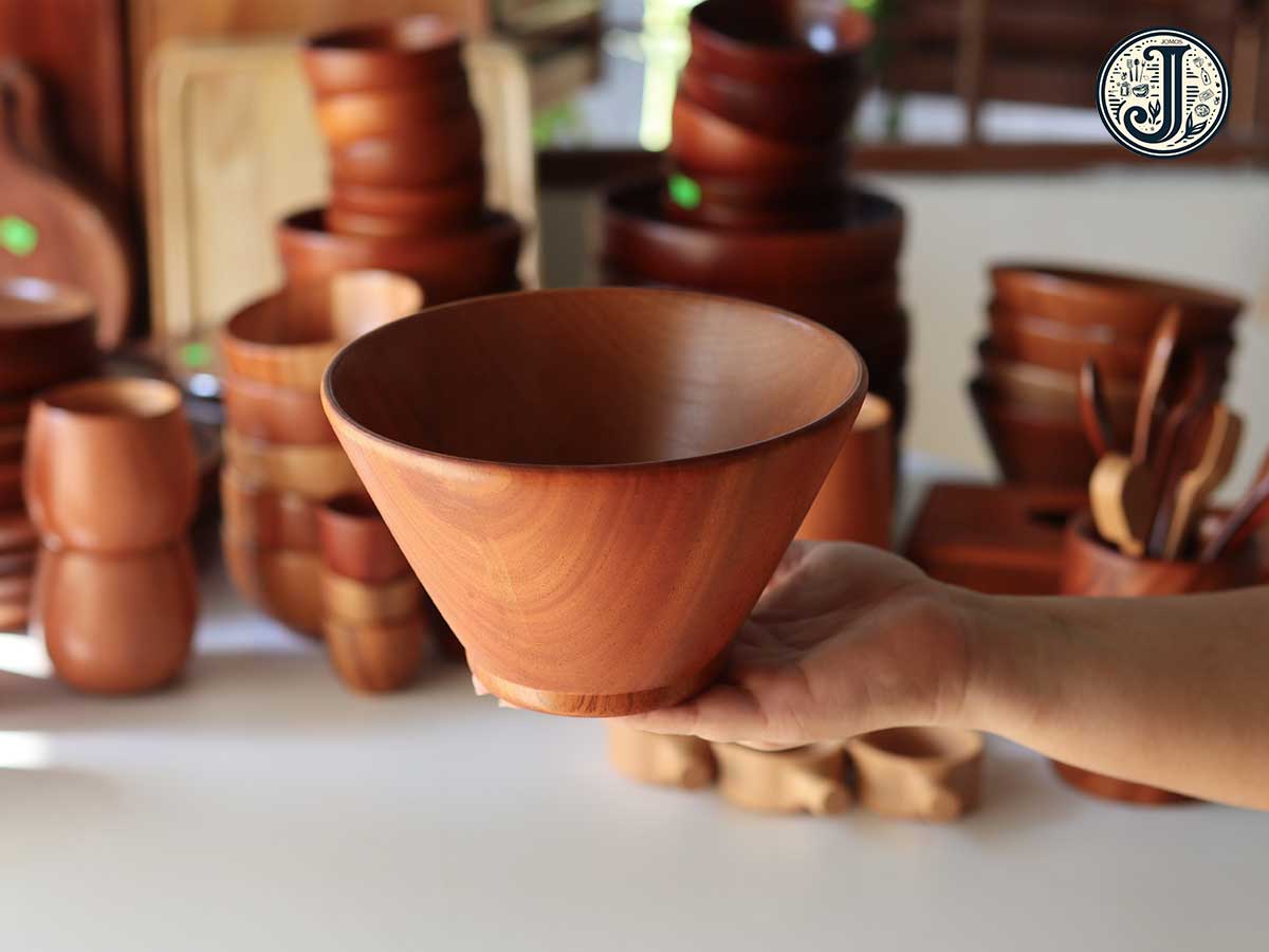 Tô Gỗ Mì Cao J000256