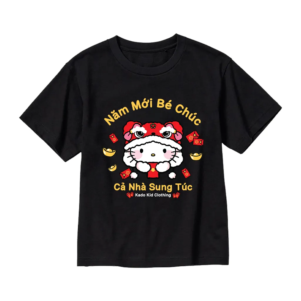 Áo thun Tết Bính Ngọ Kado vải cotton thoáng mát mềm mại cho bé thoải mái cả ngày 2855_thumbnail_8