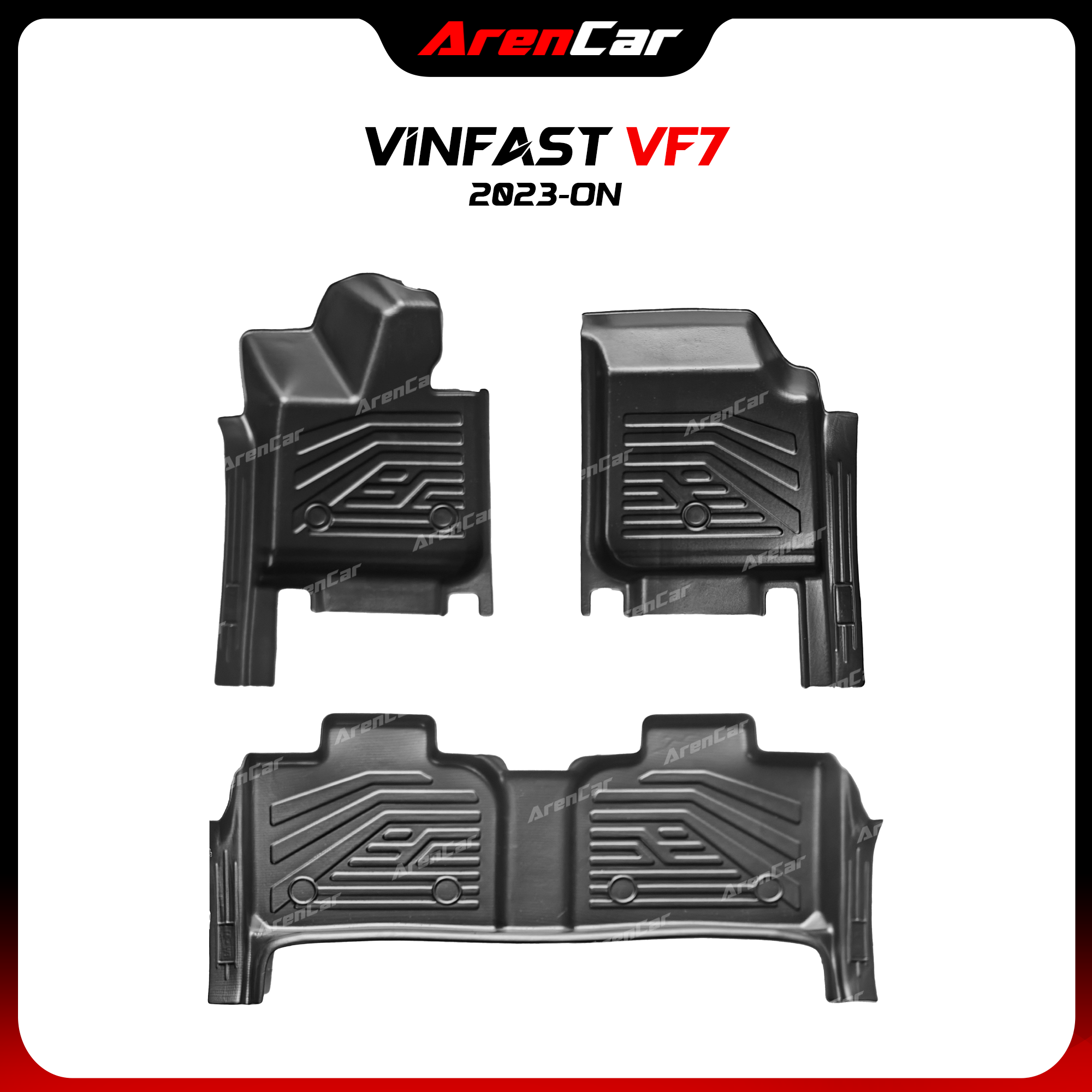 Thảm Lót Sàn Ô Tô Nhựa Đúc TPE Vinfast VF7