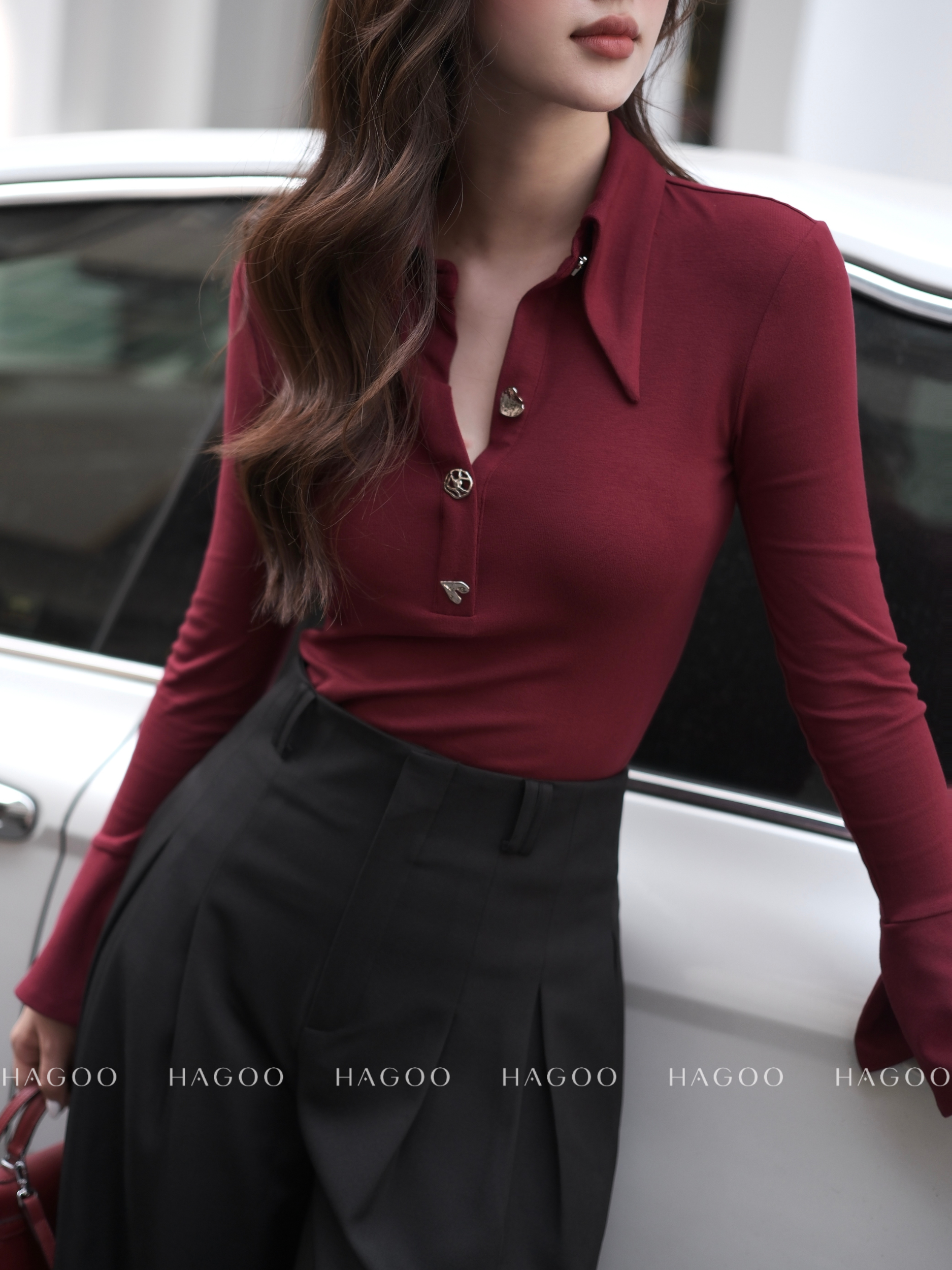 Áo thun bổ trụ HAGOO