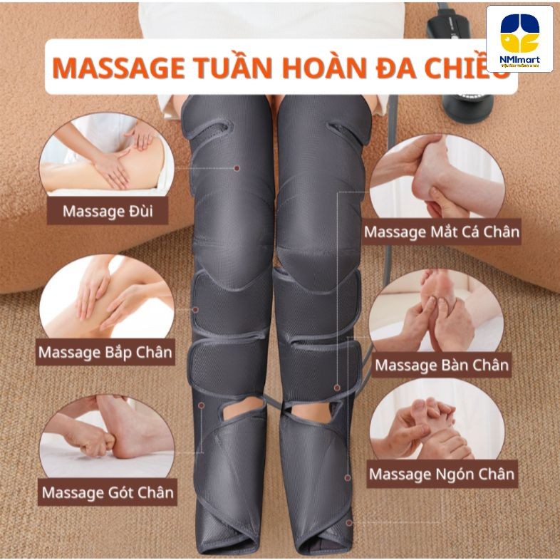 Máy Massage Chân NMIMART Khí Nén Trị Liệu Giãn Tĩnh Mạch_thumbnail_1
