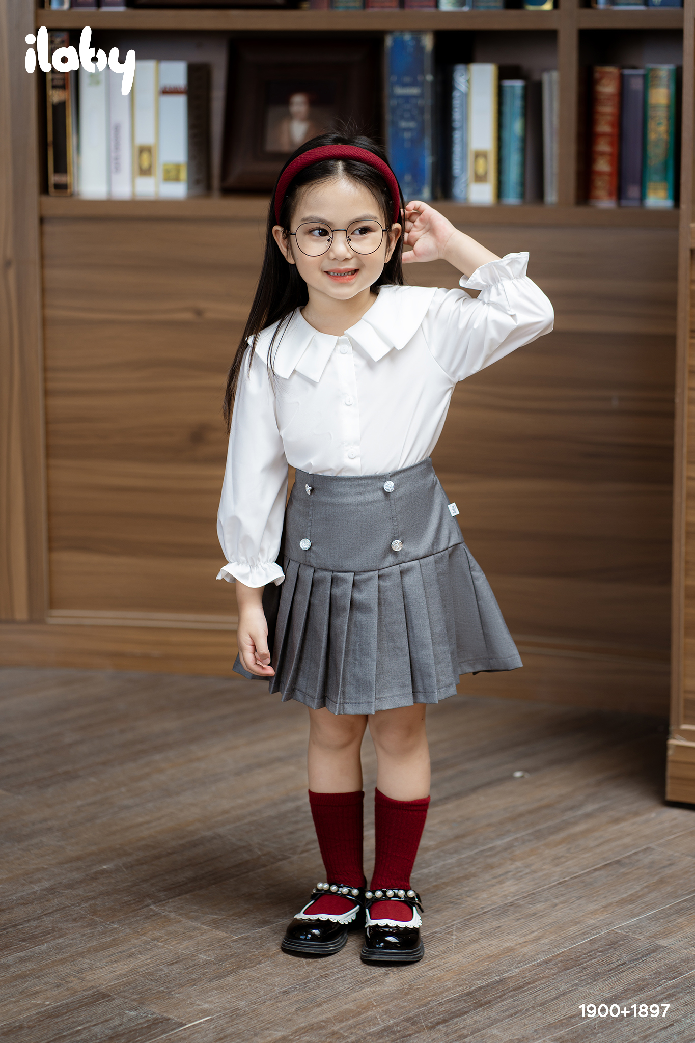 Áo sơ mi dài tay hai tầng lá cổ_thumbnail_2