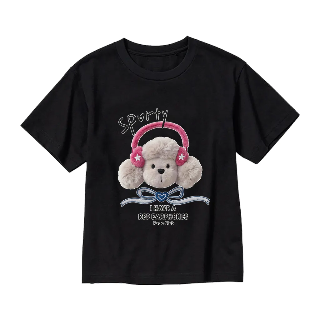 Áo thun cho bé gái dễ thương Kado vải cotton co giãn thoáng mát thoải mái thấm hút tốt 2929_thumbnail_10