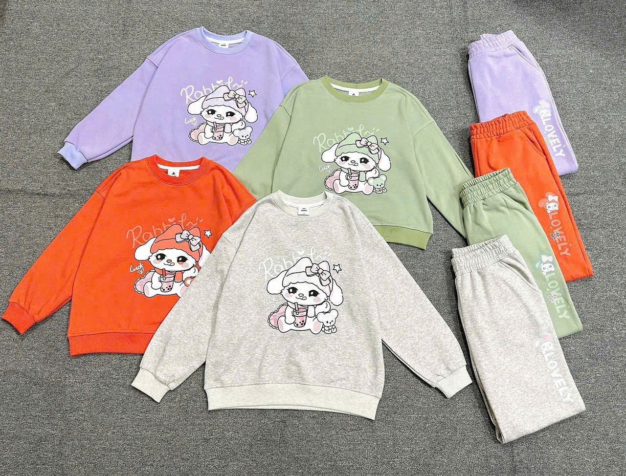 S175 SET BỘ BÉ GÁI 4 MÀU