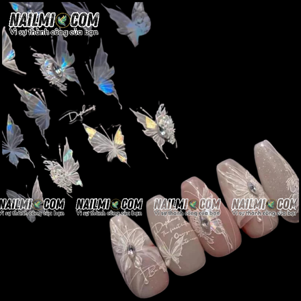 Sticker bướm - 5D - to 4282