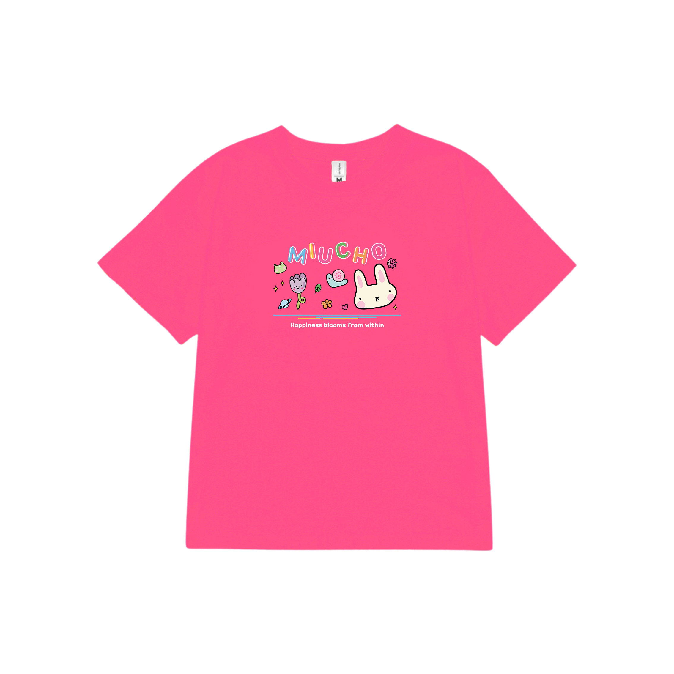 Áo baby tee ôm chất vải cotton co giãn 4 chiều thoáng mát ABD1691 Miucho in mix