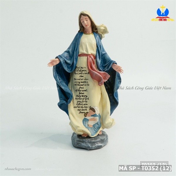 Tượng sưu tầm Mẹ Ban ơn 15cm_thumbnail_1