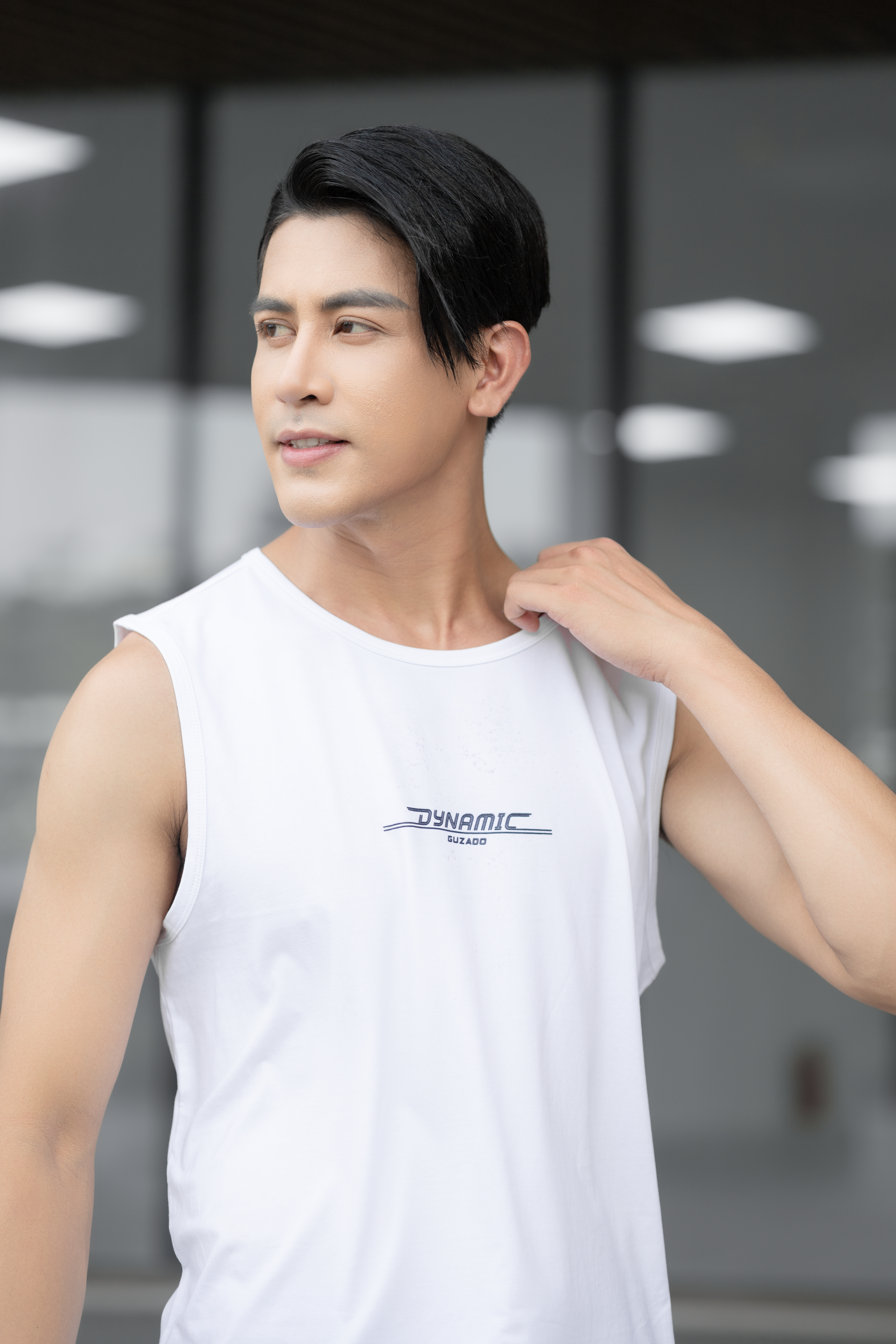 Áo Tanktop Nam GUZADO Ba Lỗ Trơn, Vải Cotton Cao cấp GTT02_thumbnail_24