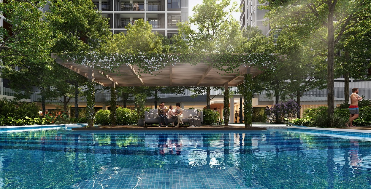 Tiện ích căn hộ Elysian Thủ Đức Gamuda Land Hồ bơi tràn bờ