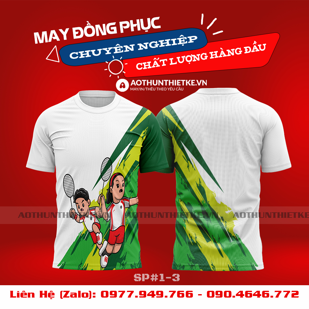 Mẫu Áo Thể Thao Cầu Lông Thiết Kế - AP05
