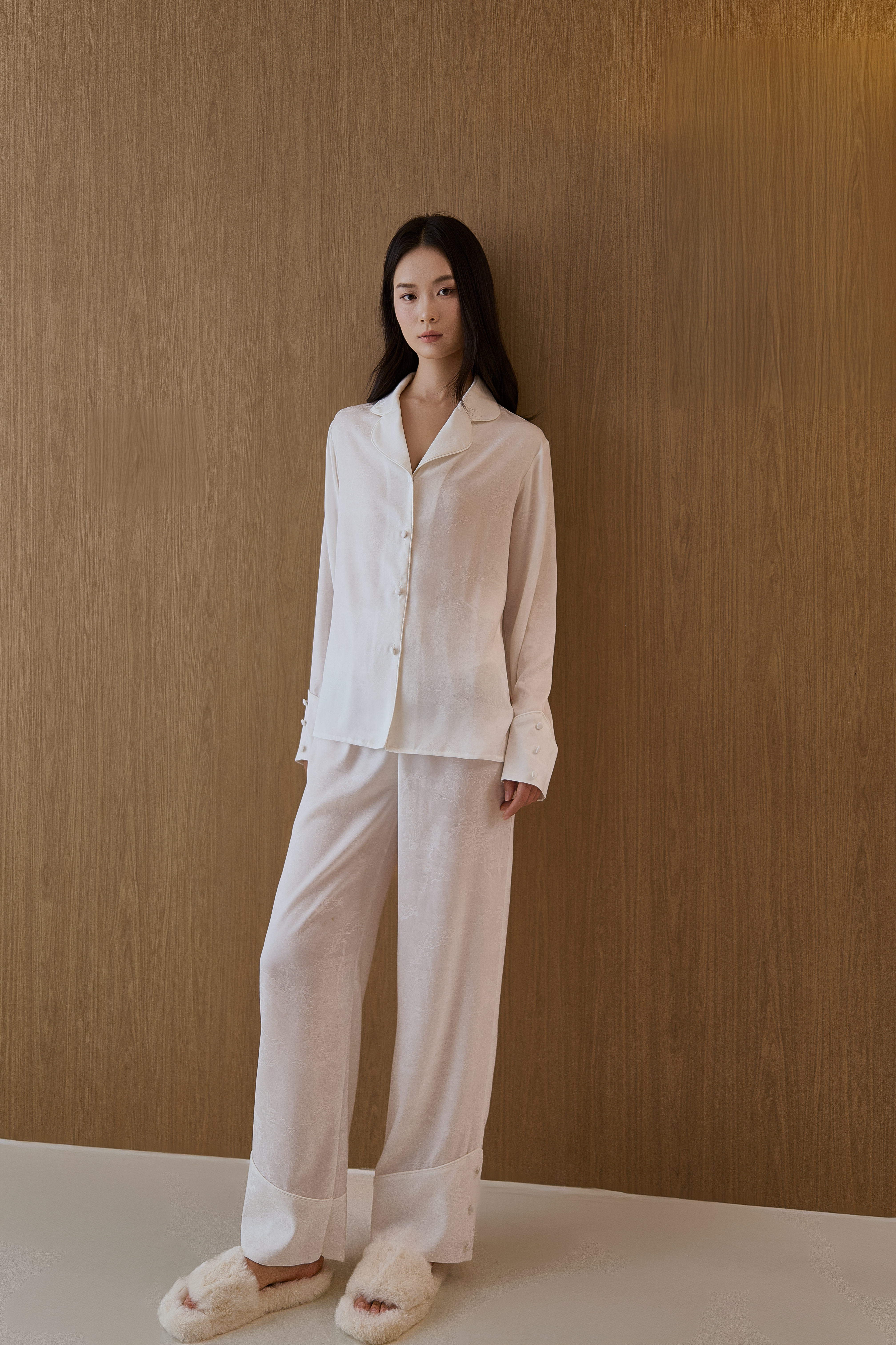 Bộ Gấm 𝑺𝒐𝒇𝒕 𝑯𝒐𝒖𝒓𝒔 áo dài tay, quần dài BN651_thumbnail_7