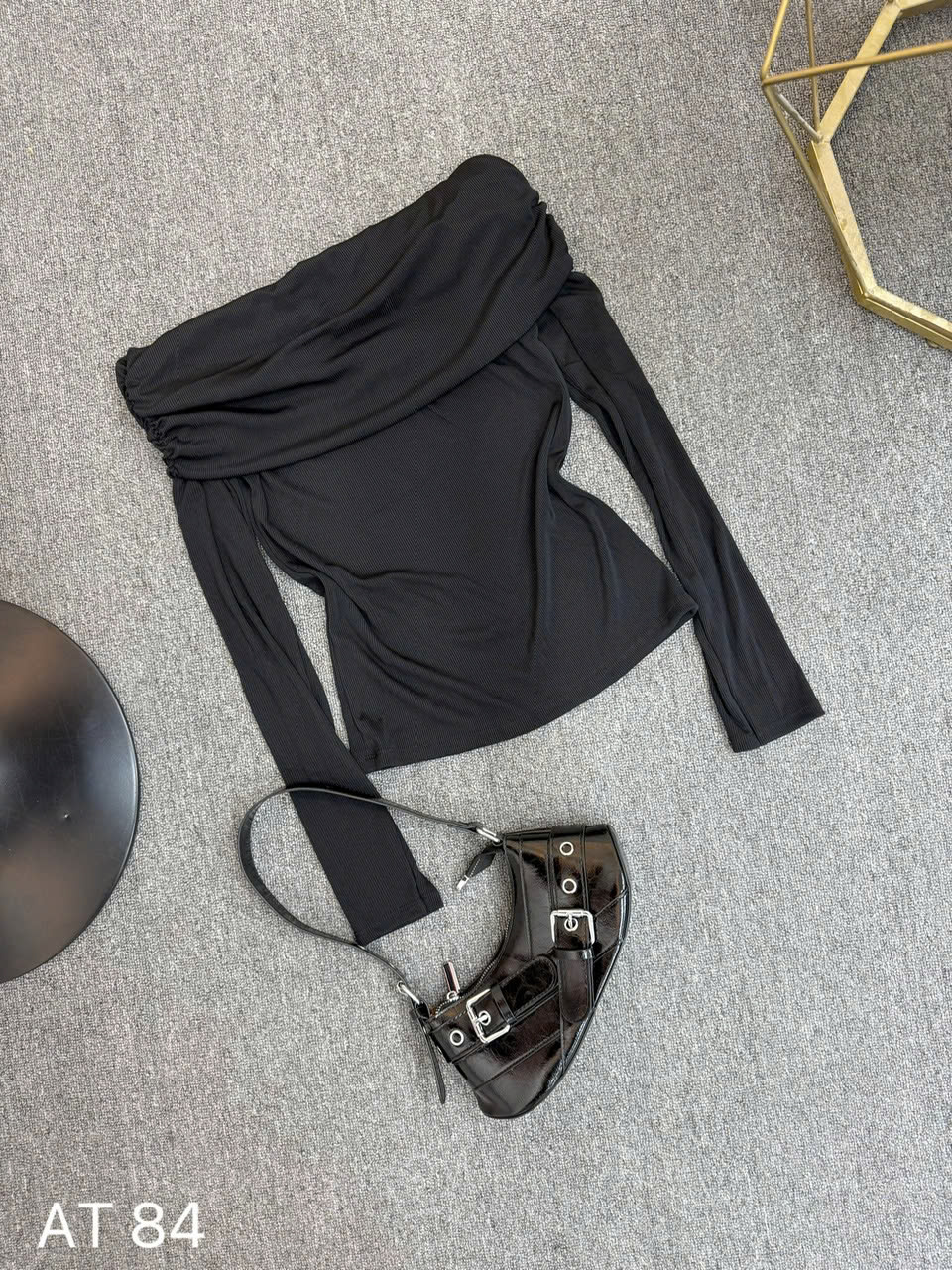 Áo thun trễ vai tay dài bigsize AT025 dành cho nàng béo mập từ 55-90kg_thumbnail_3