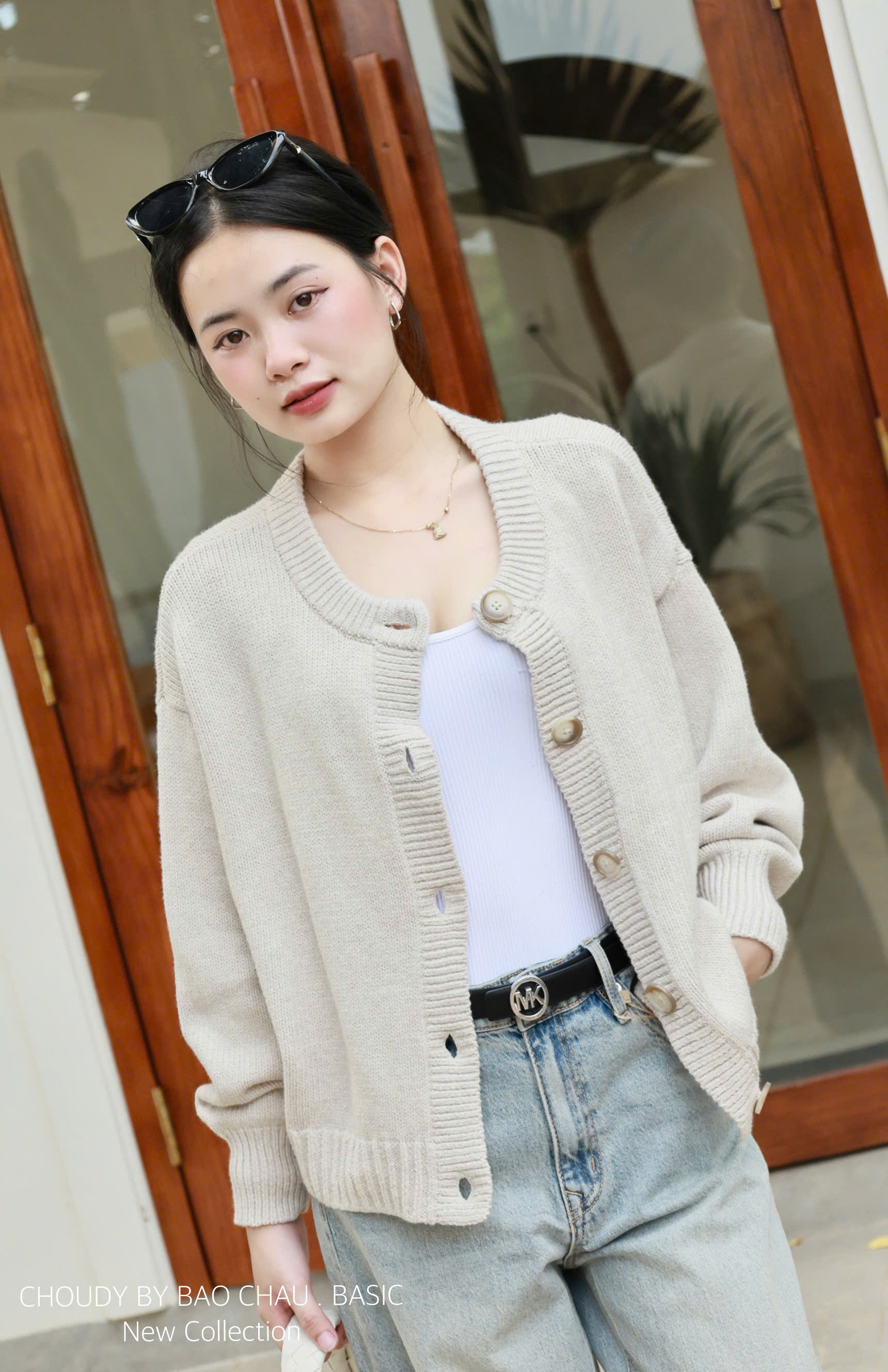 A473 ÁO DỆT CADIGAN 3 MÀU