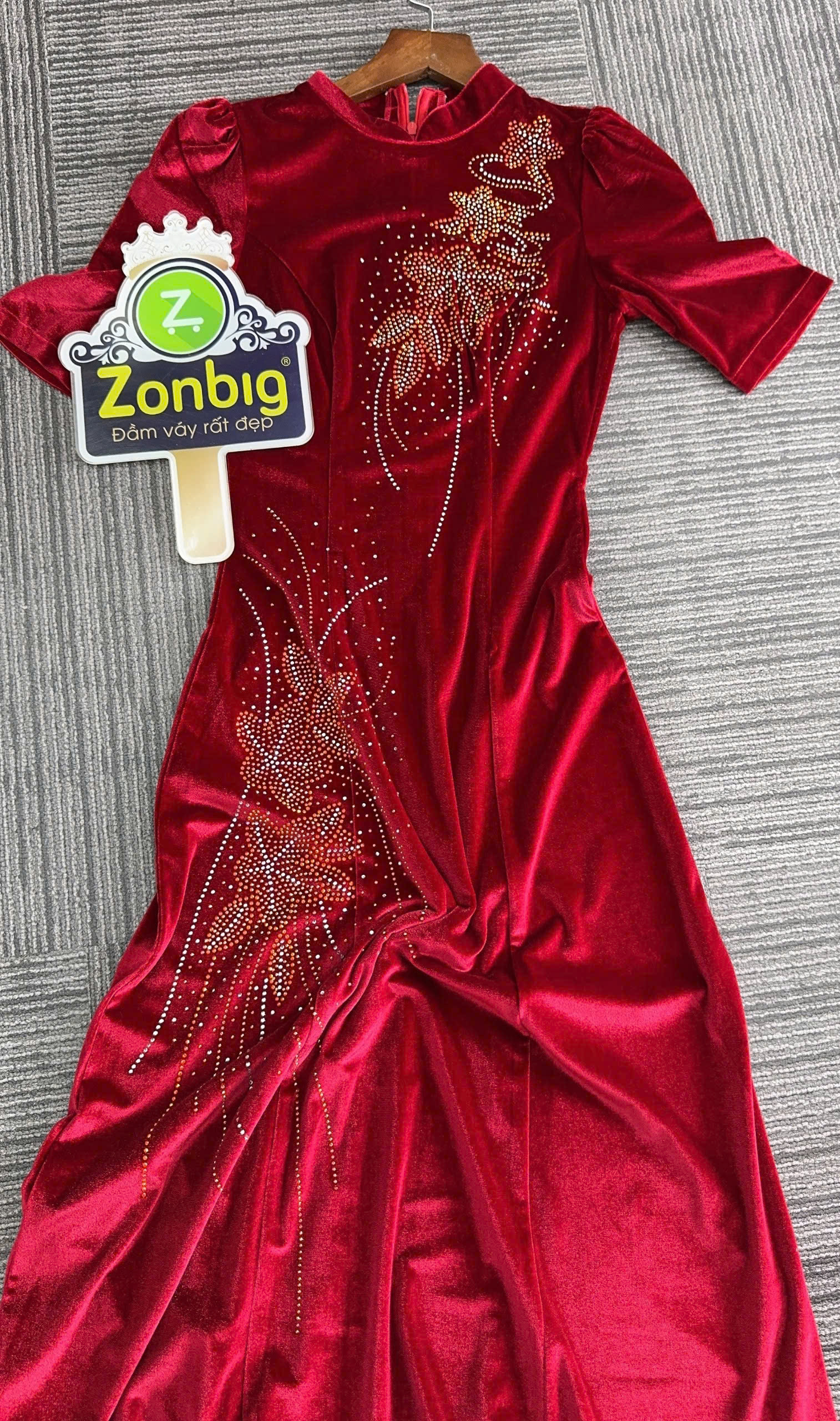 Đầm sườn xám - Y1871 - Thương hiệu Zonbig_thumbnail_7