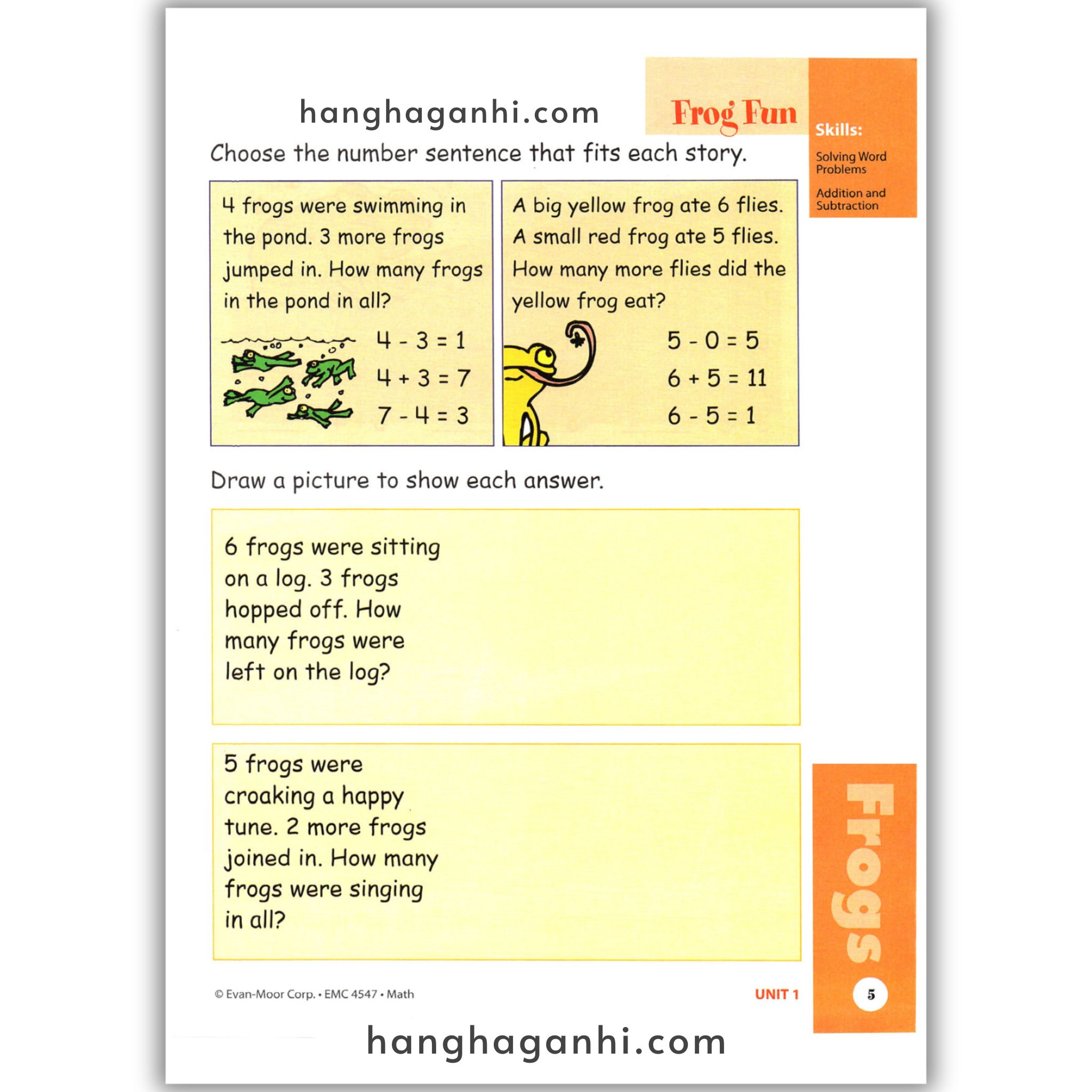 Skill Sharpeners Math Grade 3, Sách Toán Mỹ Evan Moor cho học sinh lớp 3_thumbnail_1