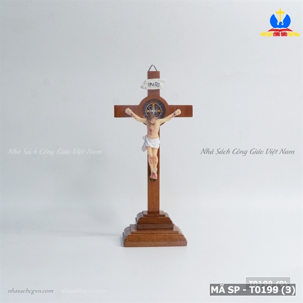 Thánh Giá trừ tà Chúa 10cm (có đế)_thumbnail_2