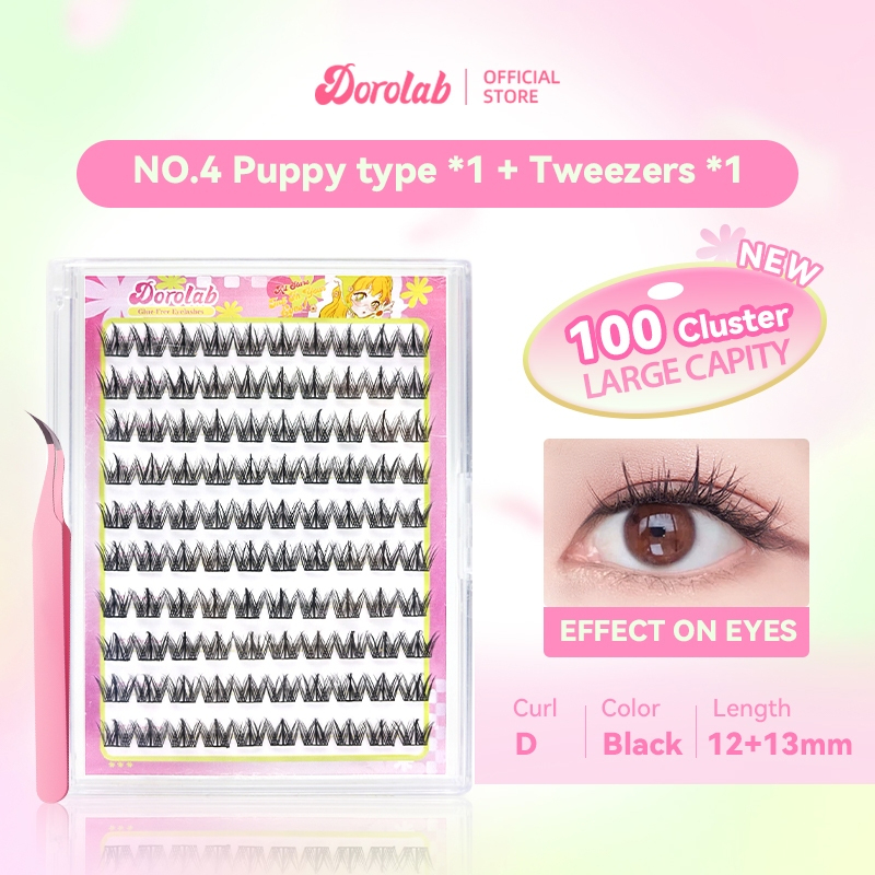 Dorolab Cluster Lashes Glue Free - White glue band_thumbnail_9