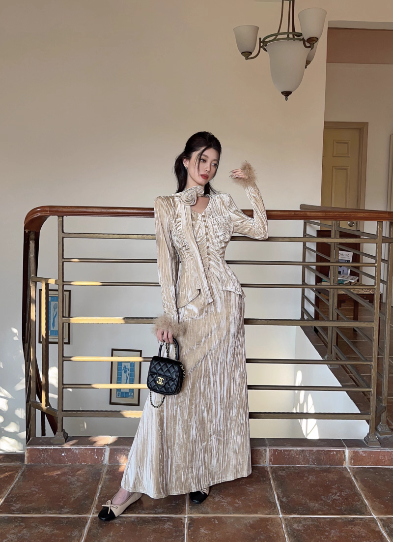 Áo Dài Nhung Kim Sang Trọng_thumbnail_4