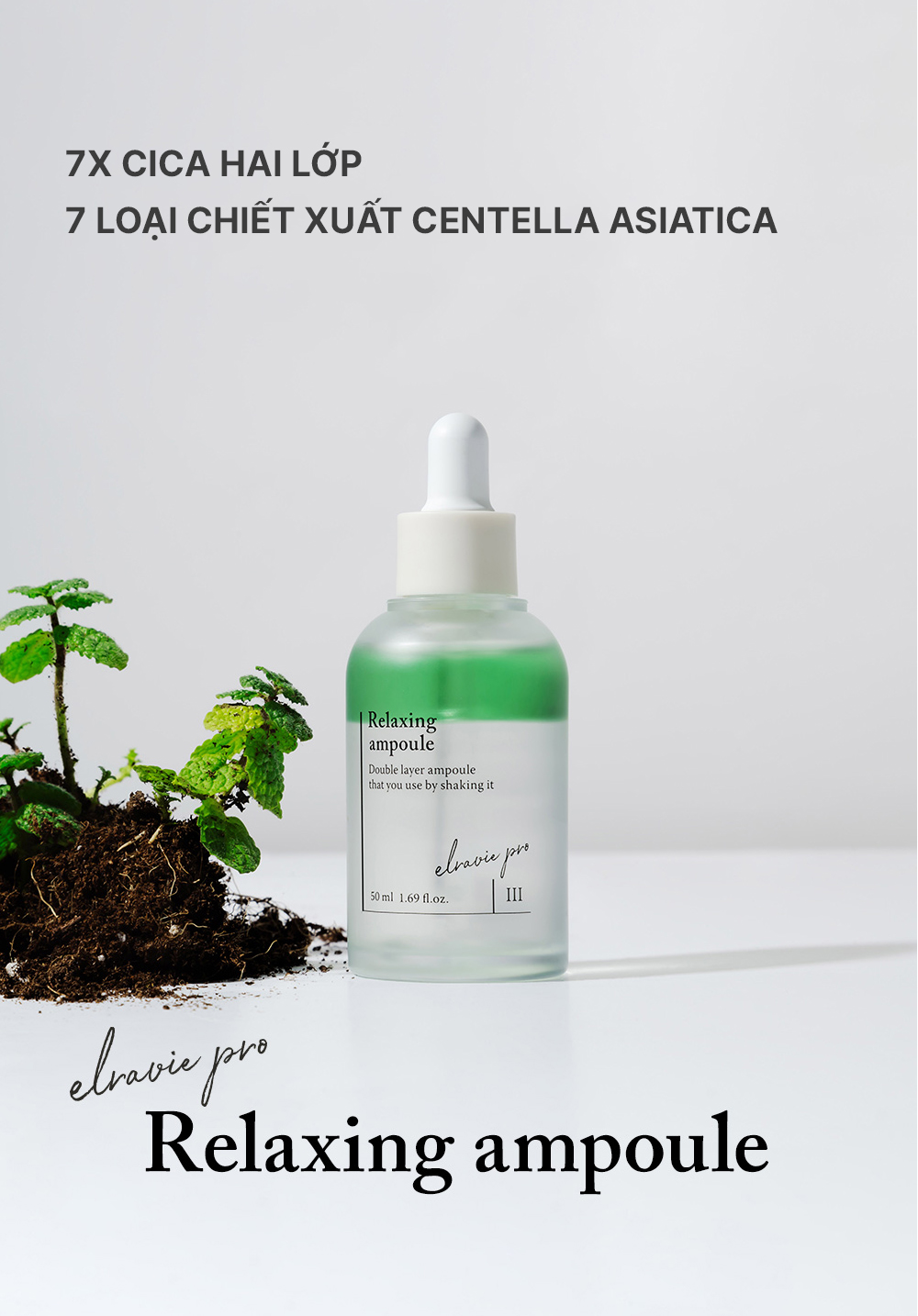 Tinh chất dưỡng ẩm, làm dịu da Elravie Pro Relaxing 50ml_thumbnail_2