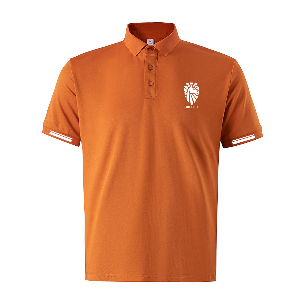 Áo polo nam form vừa regular vải cá sấu đứng form thoáng mát 1834 Miucho Iconic in basic_thumbnail_7