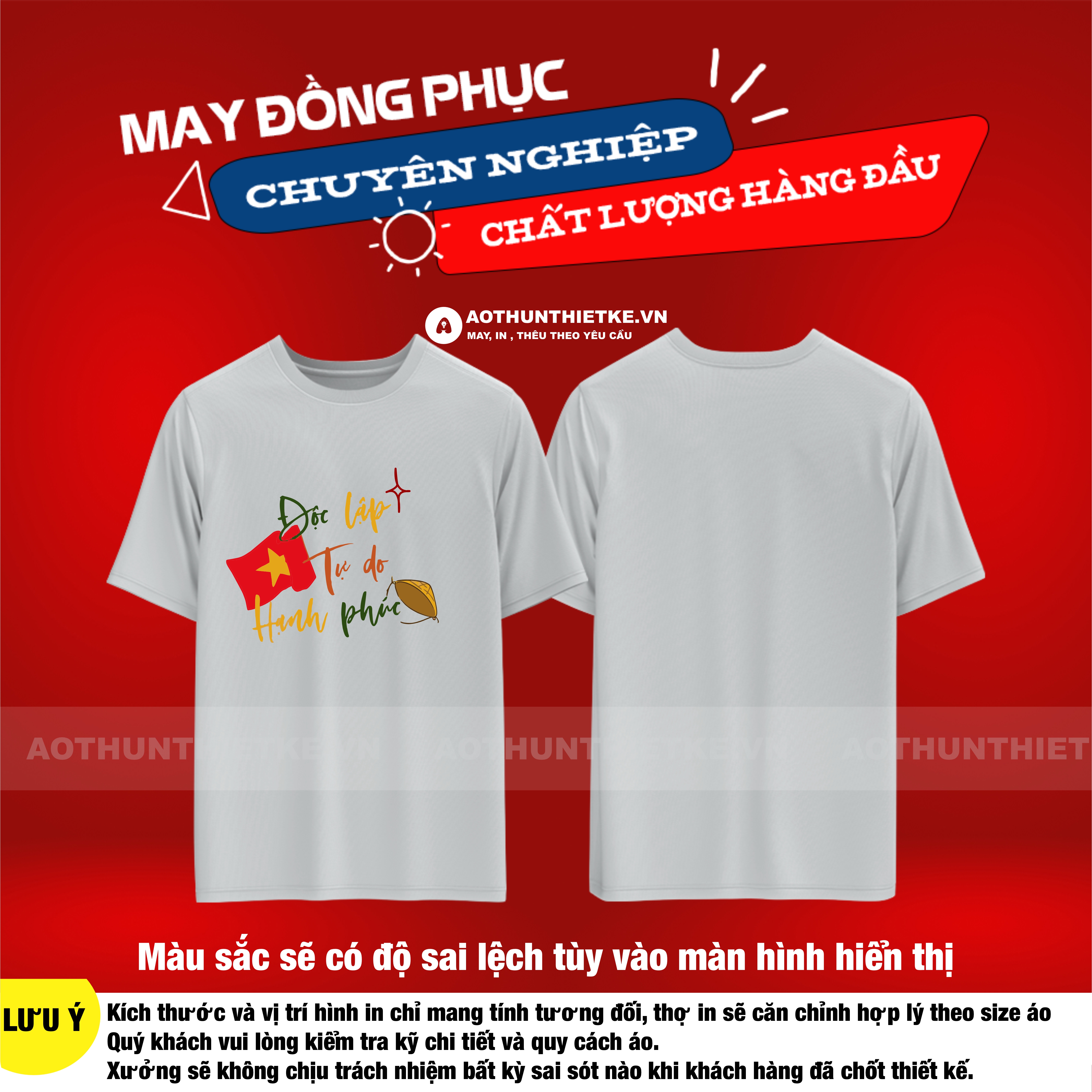 Áo Thun Việt Nam Độc Lập Tự Do AK4