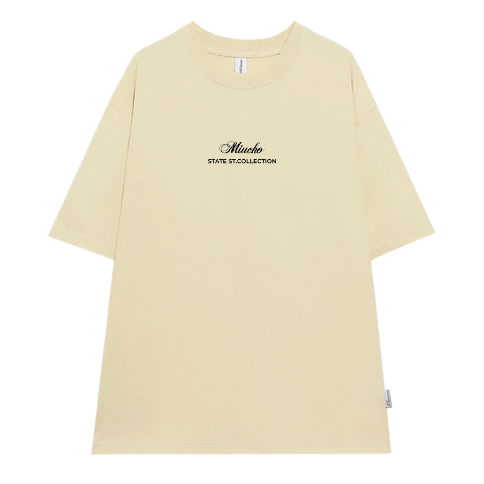 Áo thun nam form rộng ATD288 Miucho Man cotton cổ tròn in typography_thumbnail_8