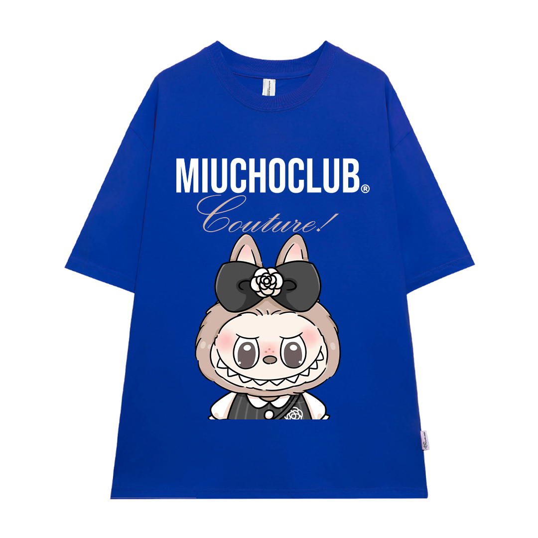 Áo thun labubu form rộng nhiều màu sắc ATD1471 Miucho tay ngắn cổ tròn in mix_thumbnail_16