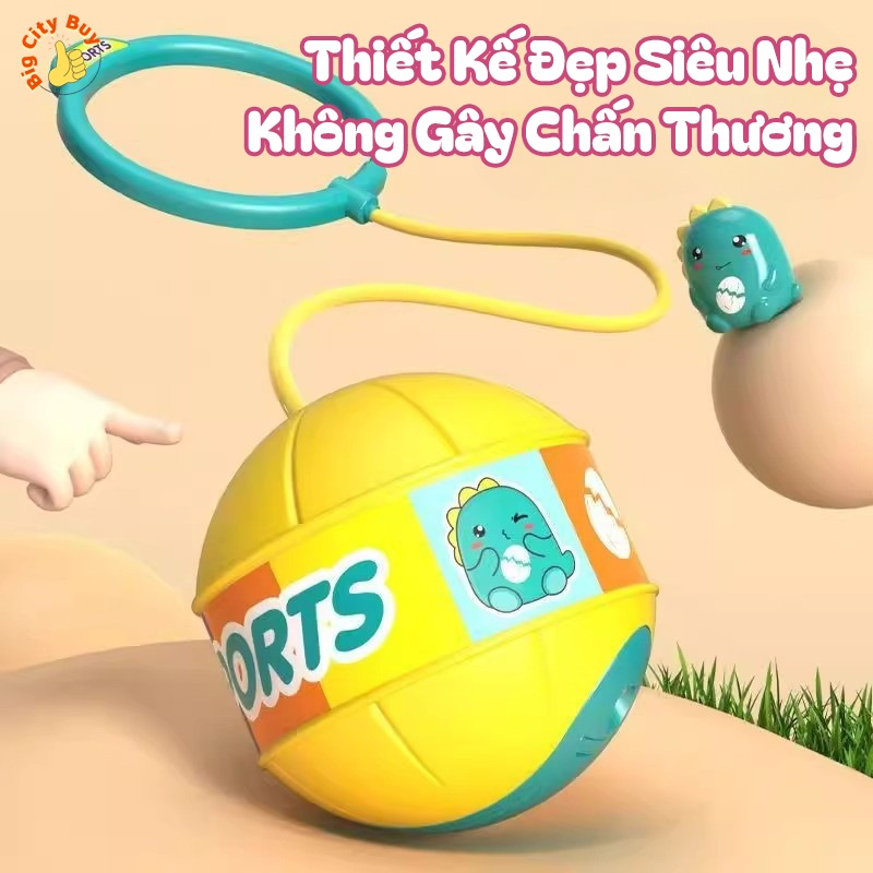 Bóng Nhảy Phát Sáng Tập Thể Dục Cho Trẻ Em, Đồ Chơi Tăng Cường Sức Khỏe, Tăng Chiều Cao_thumbnail_2