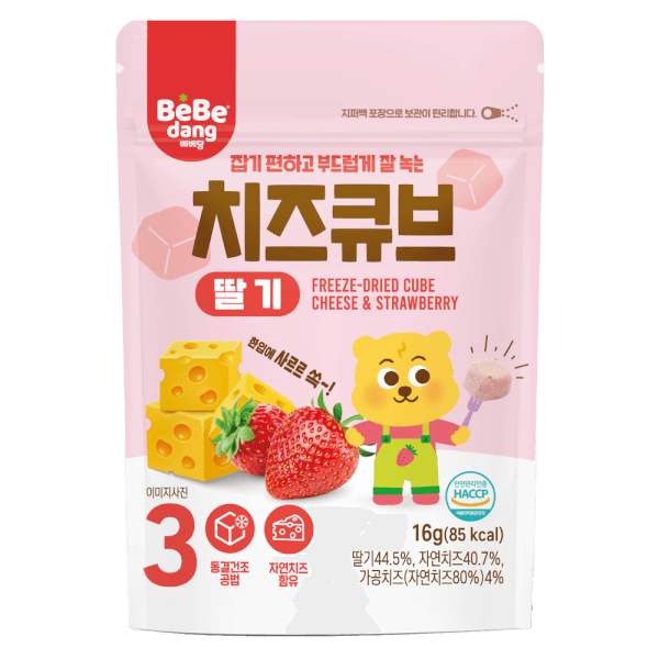 Phô mai khô BebeDang vị Dâu -T4/25