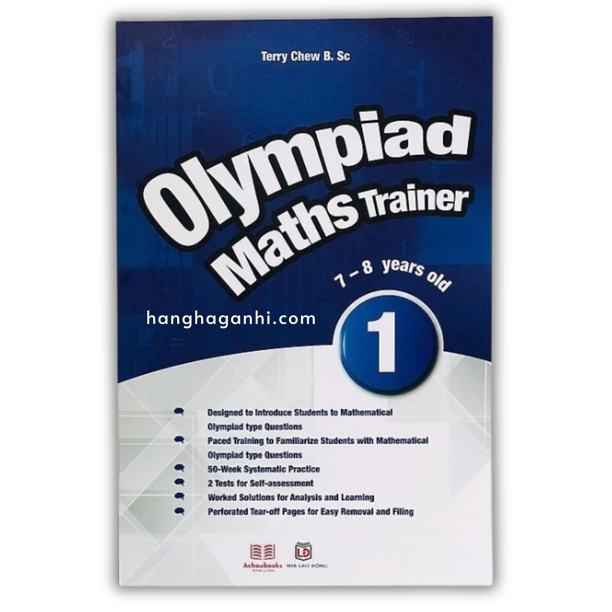 Olympiad Maths Trainer Level 1 in đen trắng - Sách Toán Tiếng Anh Singapore cho bé lớp 1