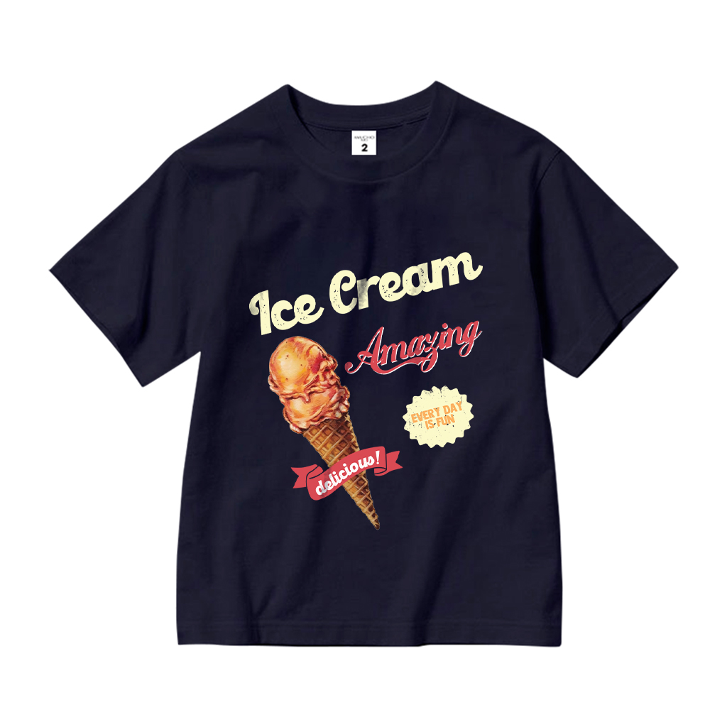 Áo thun cho bé Ice cream 2532 Miucho Kid chất vải cotton thoáng mát cho bé thoải mái cả ngày_thumbnail_11