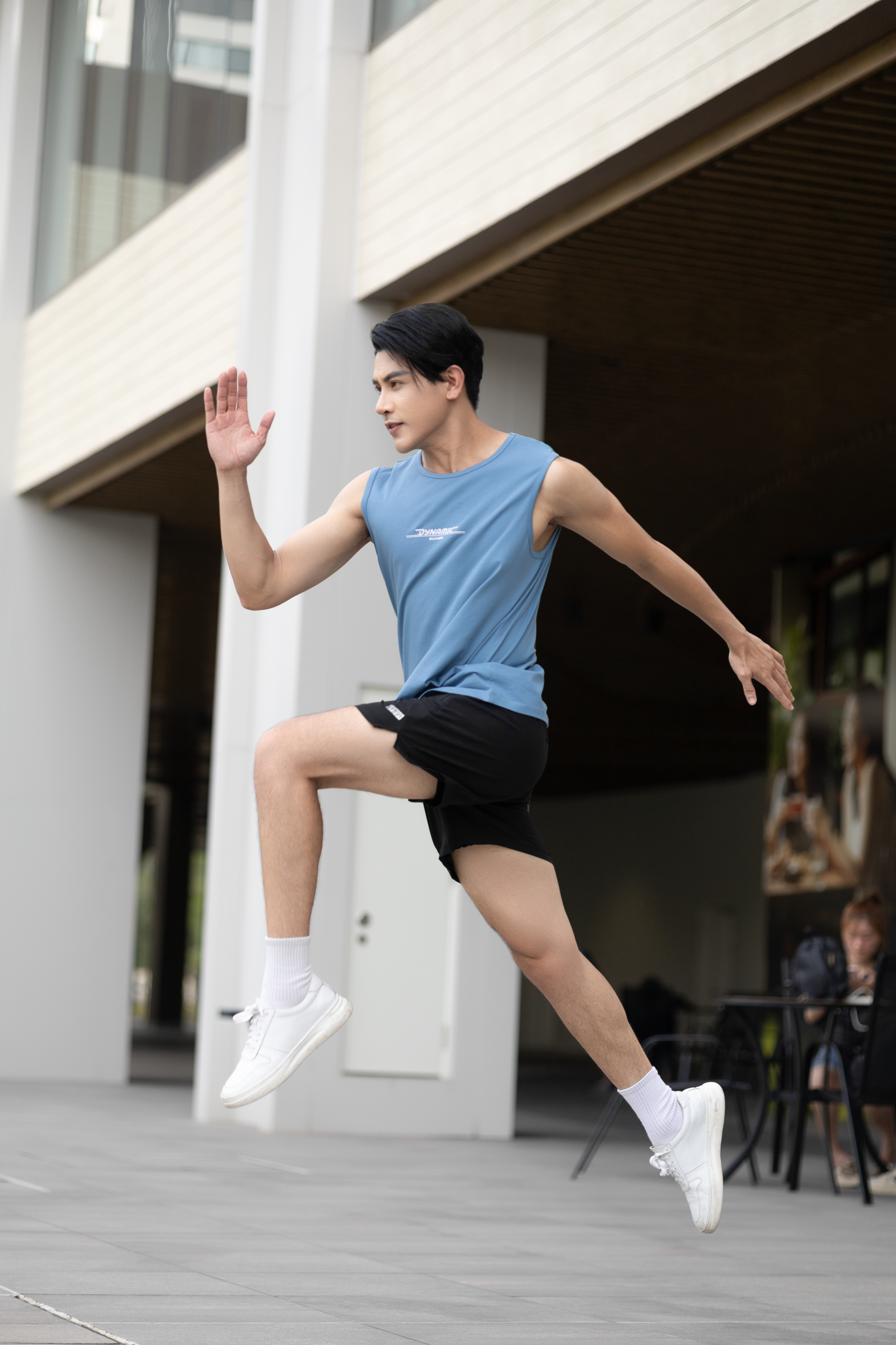 Áo Tanktop Nam GUZADO Ba Lỗ Trơn, Vải Cotton Cao cấp GTT02_thumbnail_34