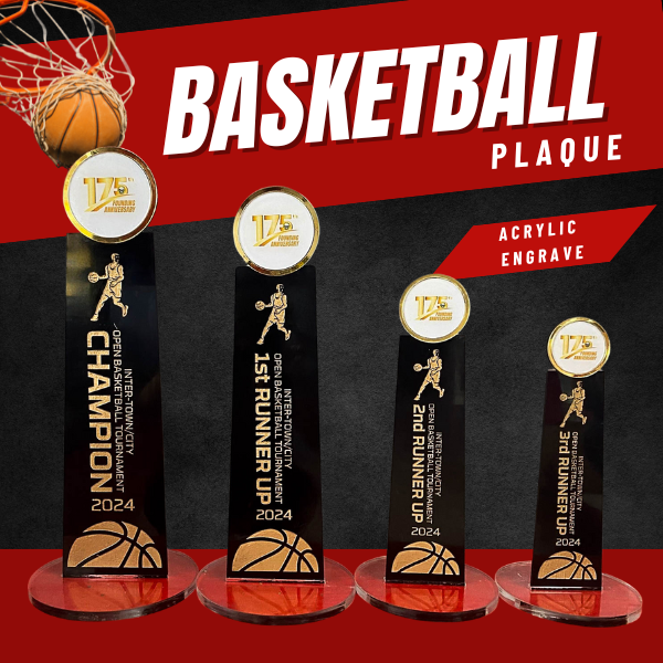 Basketball Award Plaque