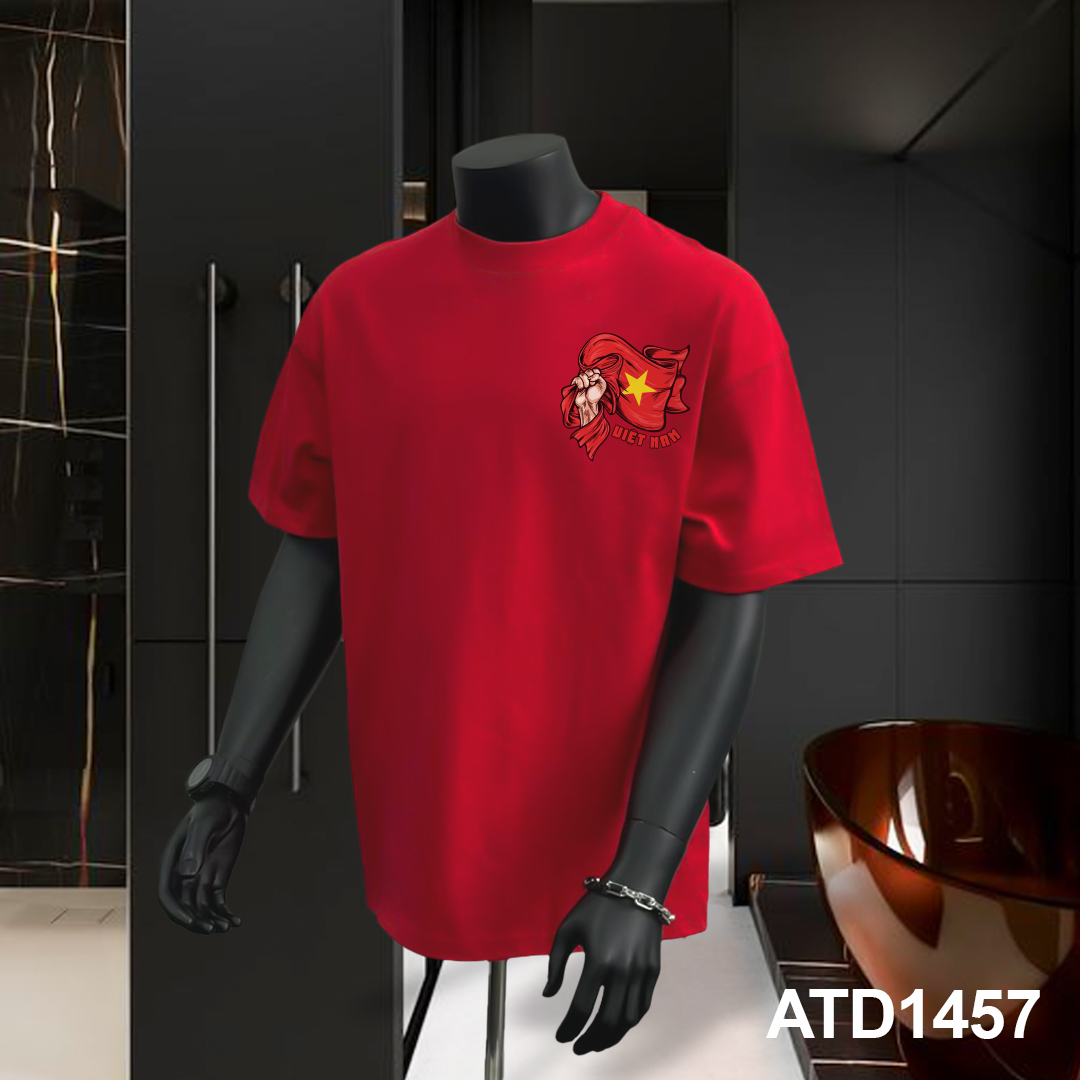 Áo thun nam in cờ Việt Nam ATD1457 Miucho Iconic vải cotton thoáng mát in artwork_thumbnail_9