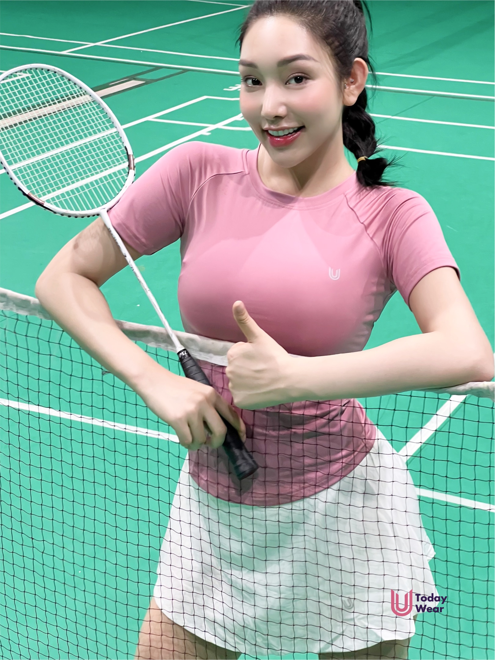 Áo thun thể thao nữ Running Tee có Bigsize_thumbnail_17