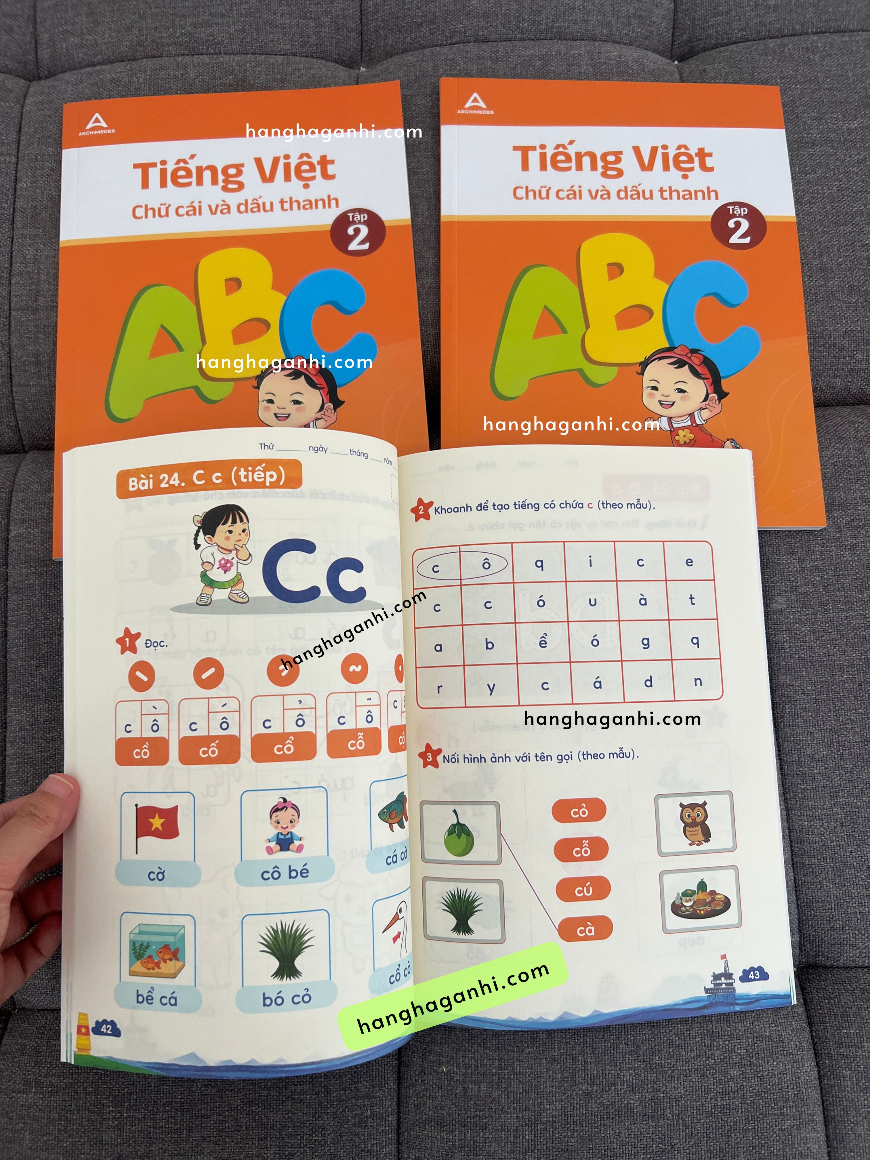 Sách Archimedes Tiếng Việt chữ cái và dấu thanh tập 2_thumbnail_1