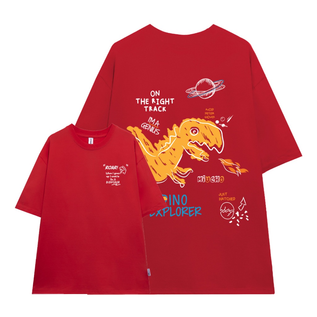 Áo thun nam form rộng ATD1137 Miucho Man tay ngắn áo phông cổ tròn in mix_thumbnail_14