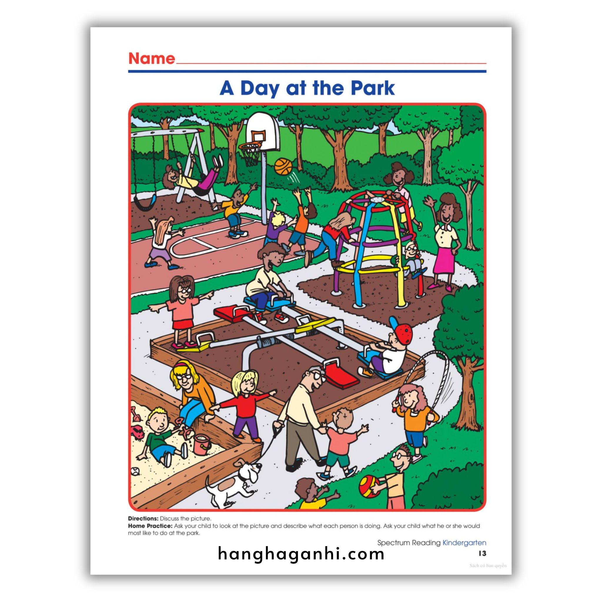 Sách Spectrum Reading Workbook Grade K_thumbnail_17