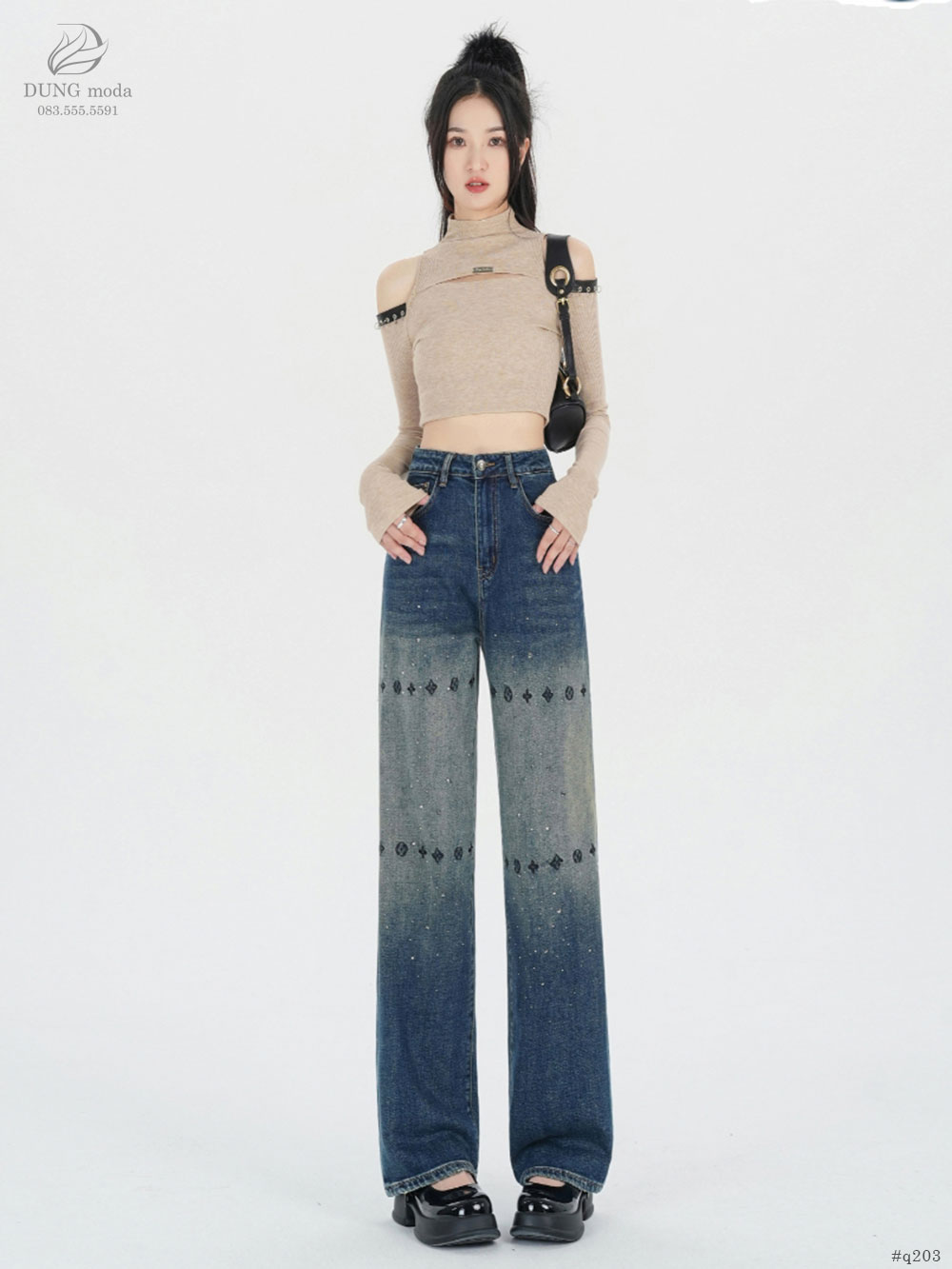 Quần Jean Suông Q203 6803_thumbnail_1