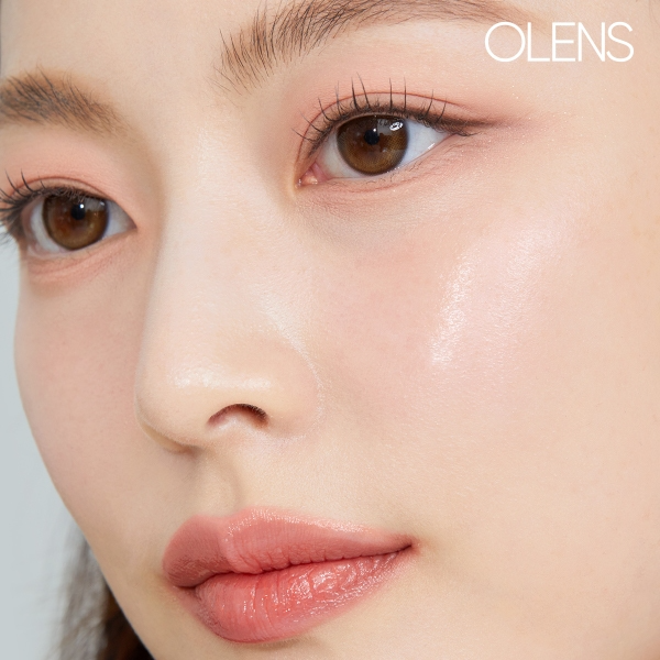 OLENS Official Glowy Natural Latte Brown 1Month 2P Contact Lens_thumbnail_2