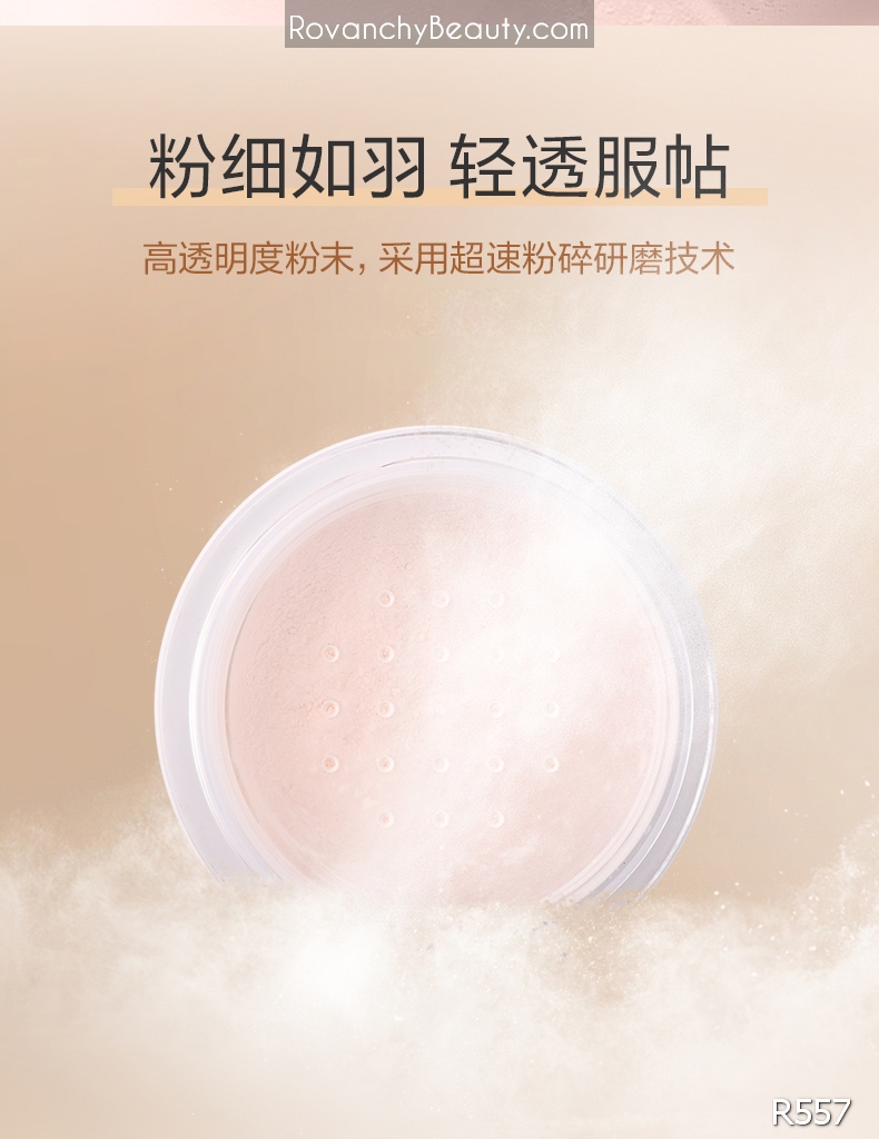 Phấn Phủ R557 ROVANCHY Cao Cấp - Kiềm Dầu, Mỏng Nhẹ, Lâu Trôi, Phù Hợp Mọi Loại Da_thumbnail_12