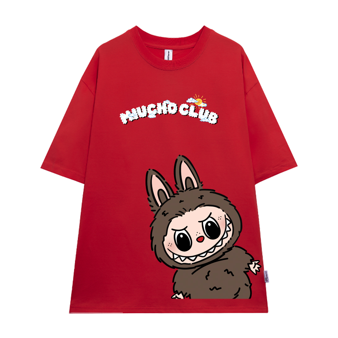 Áo phông labubu form rộng unisex ATD1437 Miucho tay ngắn cổ tròn in mix_thumbnail_15