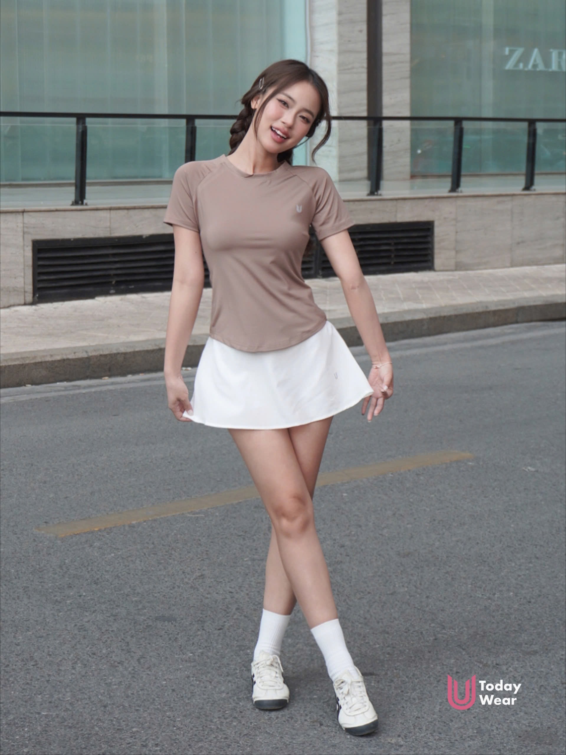 Áo thun thể thao nữ Running Tee có Bigsize_thumbnail_36