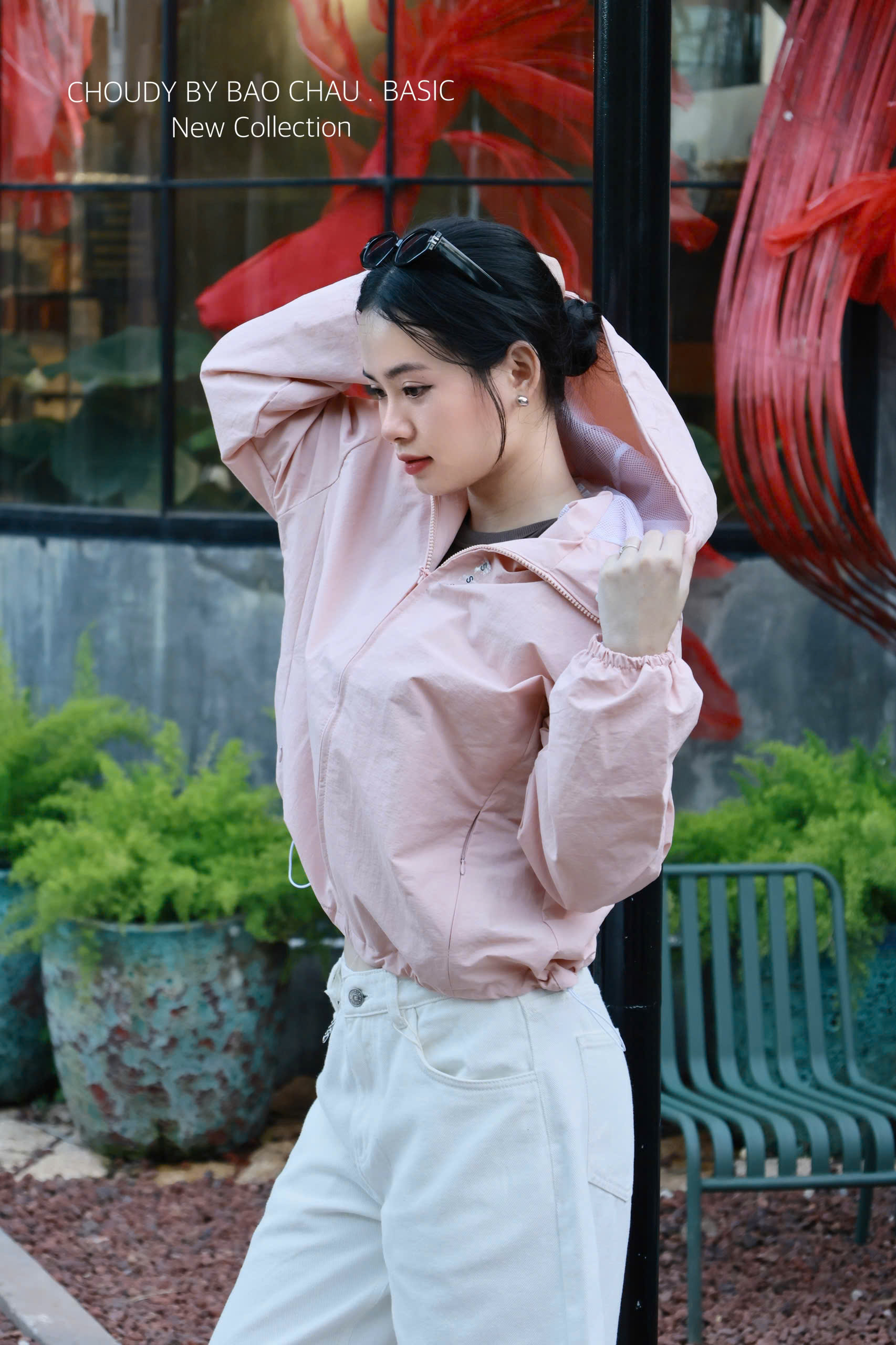 SALE A484 ÁO KHOÁC DÙ 5 MÀU ( 2 LỚP )