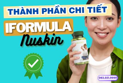 Thành phần chi tiết Viên Bổ Mắt Iformula Nuskin