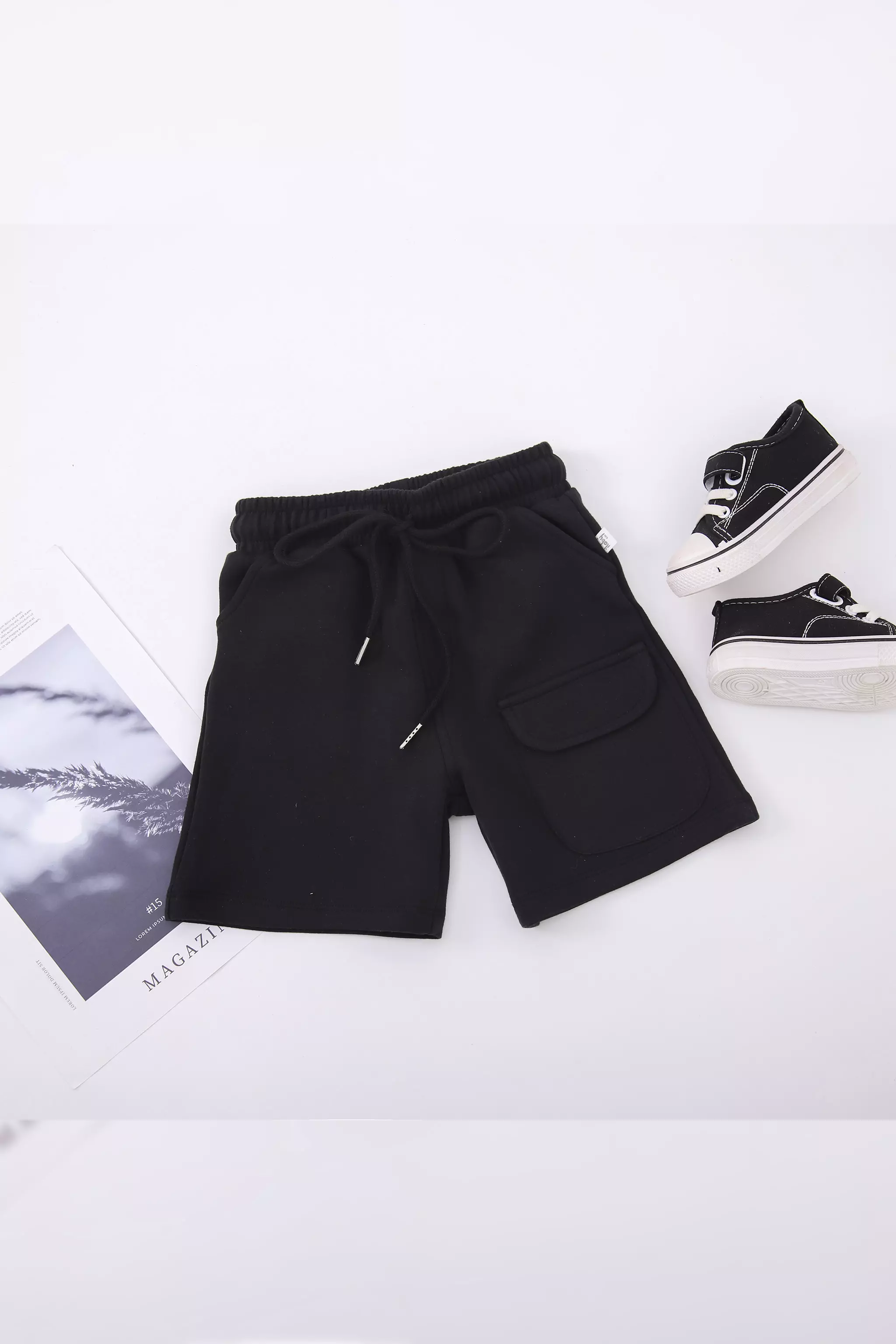 Quần nỉ short túi ốp_thumbnail_2