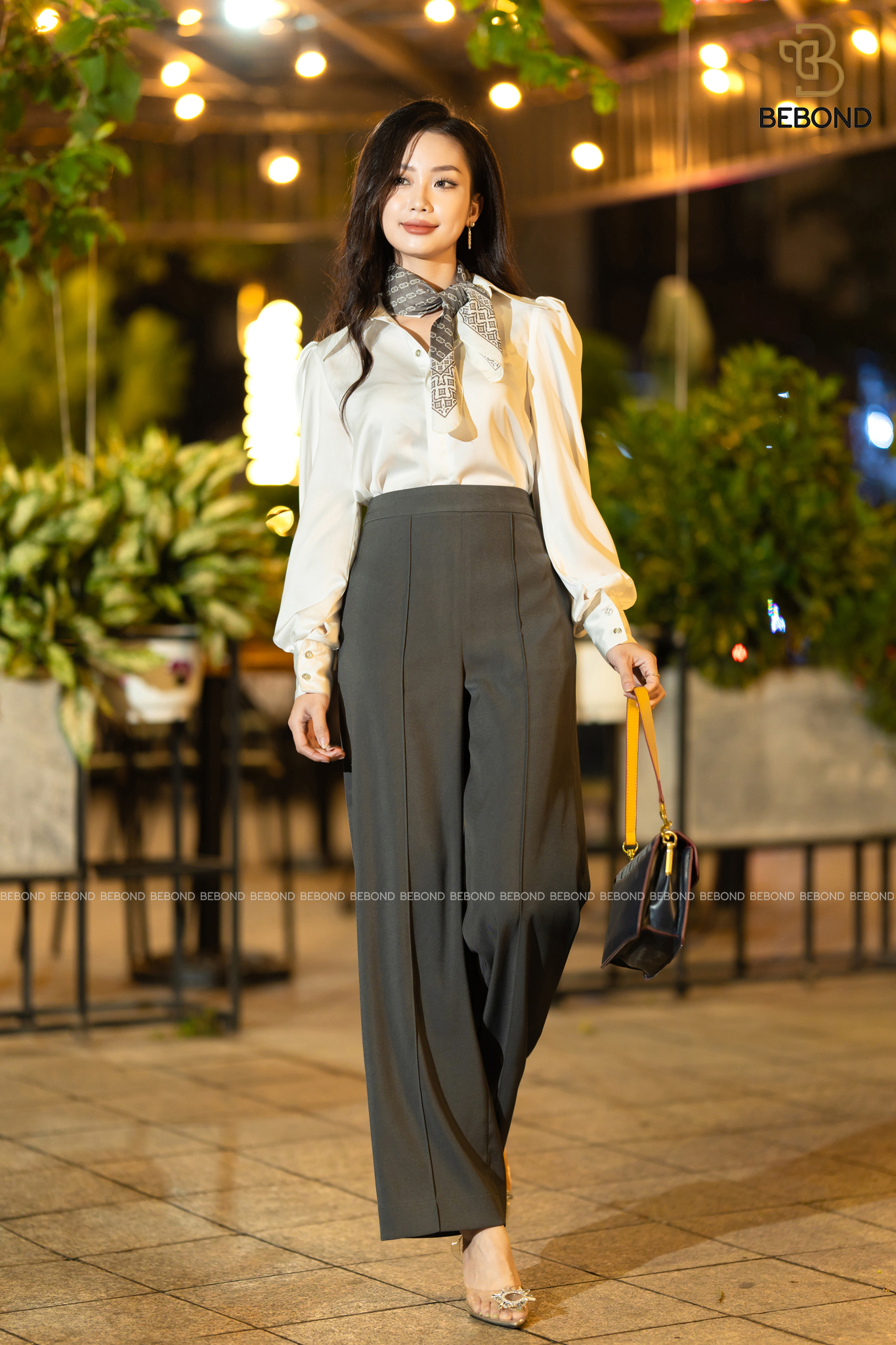 ÁO SƠ MI LỤA TAY KIỂU MÀU TRẮNG ZENA_thumbnail_3