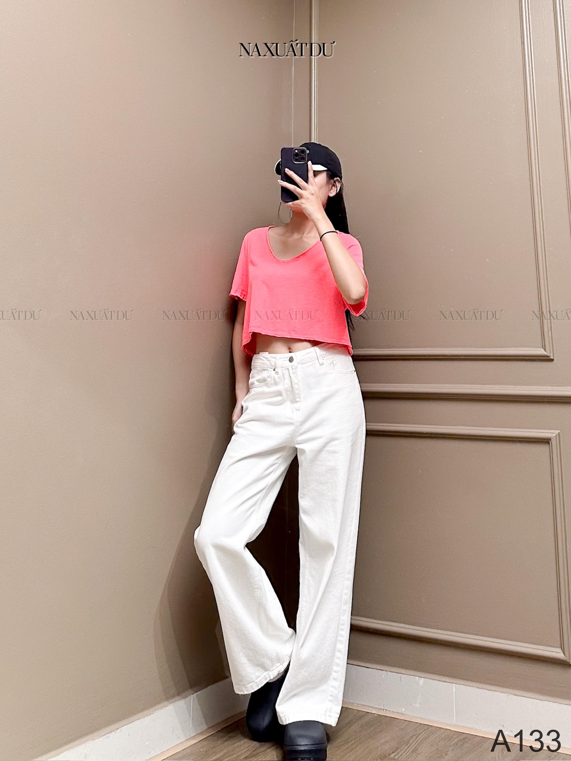 Áo croptop cổ tim nữ  - A133 (SALE)_thumbnail_21